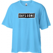 Футболка Oversize с логотипом " Days Gone "