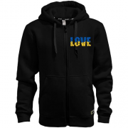Чоловіча толстовка на блискавці Love & Live