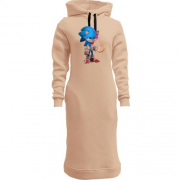 Женская толстовка-платье Sonic - Just Do It