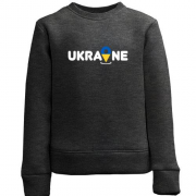 Детский свитшот с принтом "Локация Украина"
