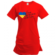 Подовжена футболка "From Ukraine with Love"