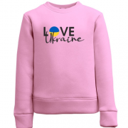 Детский свитшот "Love Ukraine"
