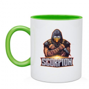 Чашка Mortal Kombat Scorpion