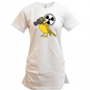 Подовжена футболка "Боевые птицы"