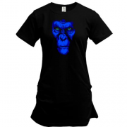 Подовжена футболка "Зла мавпа"