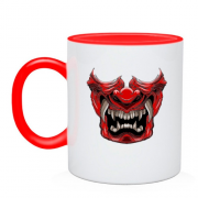 Чашка з маскою диявола