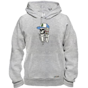 Худі зі скелетом-ганстером