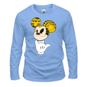 Лонгслив с крутым Микки Маусом