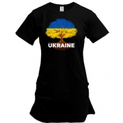 Подовжена футболка "Дерево України"