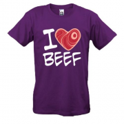 Футболка "I love Beef"