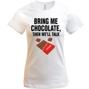 Футболка Bring me chocolate