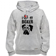 Толстовка I love my boxer