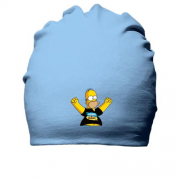 Бавовняна шапка "Гомер у патріотичній футболці"