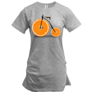 Подовжена футболка "Велоцитрус"