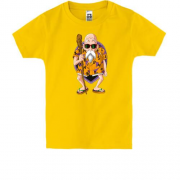 Детская футболка «Крутой дед»
