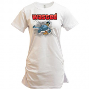 Подовжена футболка "Bender: wasted"