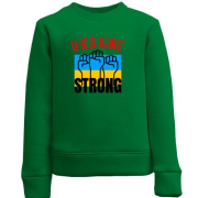 Дитячий світшот "Ukraine Strong"