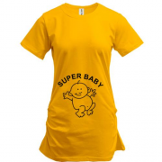 Подовжена футболка SUPER BABY
