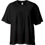 Чорна футболка Oversize