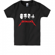 Детская футболка Metallica (Лица)