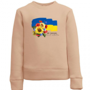 Дитячий світшот "Українська флора"