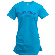 Подовжена футболка "місто Херсон" (англ.)