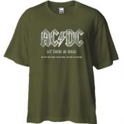 Футболка Oversize "AC DC - Let there be rock!"