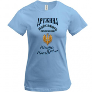 Футболка Жена морского пехотинца - Никто кроме него