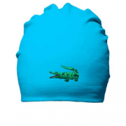 Хлопковая шапка с крокодилом "Lacoste"