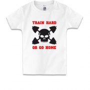 Дитяча футболка Train hard