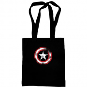 Сумка шоппер со щитом "Капитан Америка"