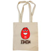 Сумка шоппер M&M’s (Папа)