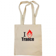 Сумка шоппер I love Trance (3)