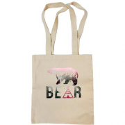 Сумка шоппер с медведицей Mama bear