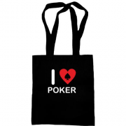 Сумка шоппер I love Poker