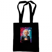 Сумка шоппер Альберт Эйнштейн с молекулой