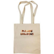 Сумка шоппер Imagine Dragons (огненный дракон)