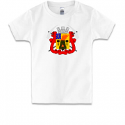 Дитяча футболка з гербом міста Луганськ
