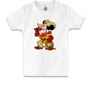 Дитяча футболка Міккі ковбой