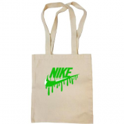 Сумка шоппер лого "Nike" c потеками