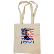 Сумка шоппер Bon Jovi с флагом
