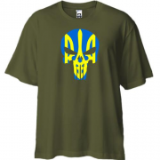 Футболка Oversize "Череп с гербом"