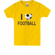Дитяча футболка Любов до футболу