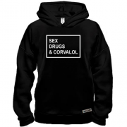 Худі BASE Sex drugs & corvalol