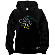 Худі BASE I love Ukraine