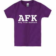 Детская футболка AFK Away From Keyboard.