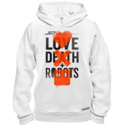 Худи BASE LOVE DEATH + ROBOTS