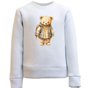 Дитячий світшот Ведмедик Тедді з рюкзаком