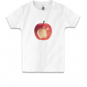 Дитяча футболка натуральний Apple
