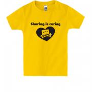 Дитяча футболка Sharing